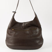 Shop this authentic Delvaux Brown Leather Yucca Bag Pre-loved on Labellov.com