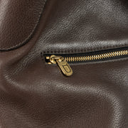 Shop this authentic Delvaux Brown Leather Yucca Bag Pre-loved on Labellov.com