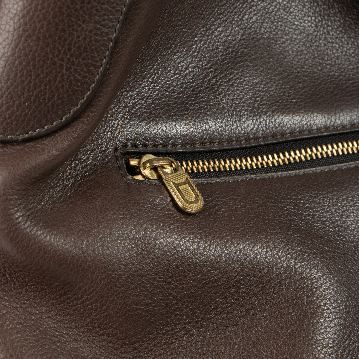 Shop this authentic Delvaux Brown Leather Yucca Bag Pre-loved on Labellov.com