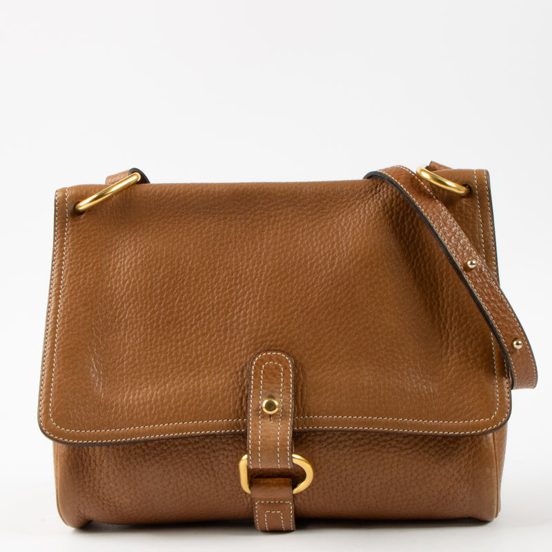 Shop this authentic Delvaux Camel Fichu Bag pre-loved on Labellov.com