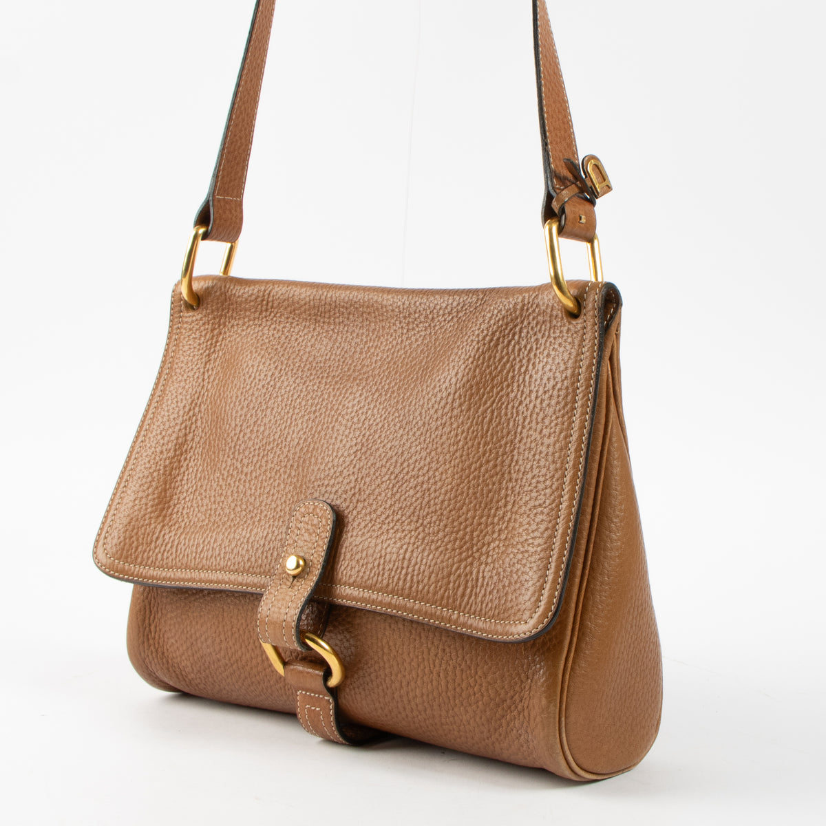 Shop this authentic Delvaux Camel Fichu Bag pre-loved on Labellov.com