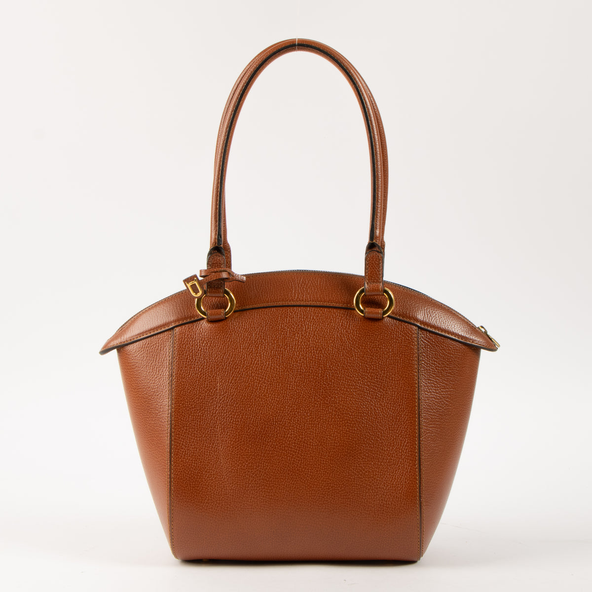 Shop this authentic Delvaux Cognac Jumping Charme Bag pre-loved on Labellov.com