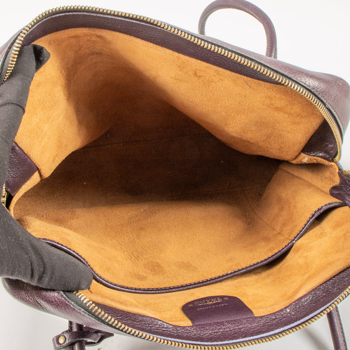 Shop this authentic Delvaux Aubergine Sisal Shoulder bag Pre-loved on Labellov.com