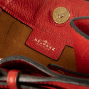 Shop this authentic Delvaux Red Nomade Shoulder Bag Pre-Loved on Labellov.com