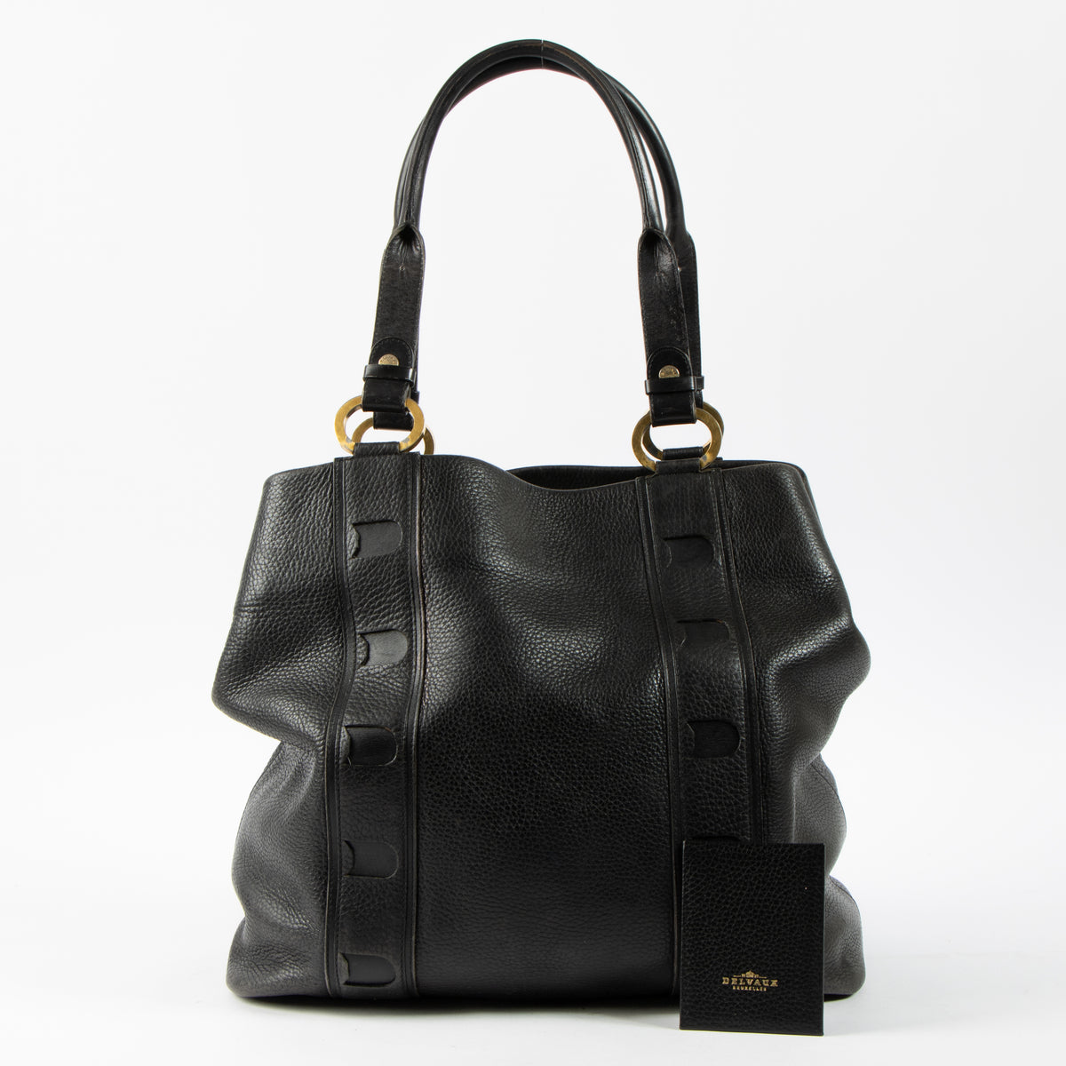 Shop this authentic Delvaux Vintage Black Muscat Tote Bag  Pre-Loved on Labellov.com