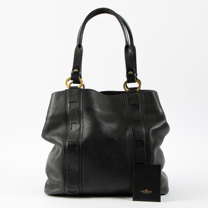 Shop this authentic Delvaux Vintage Black Muscat Tote Bag  Pre-Loved on Labellov.com