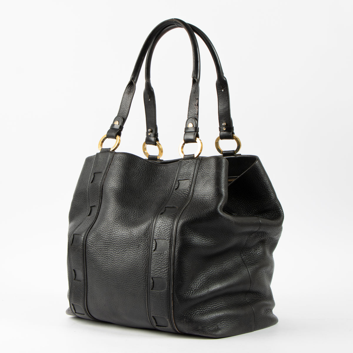 Shop this authentic Delvaux Vintage Black Muscat Tote Bag  Pre-Loved on Labellov.com