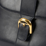 Shop this authentic Delvaux Vintage Blue Box Calf Brillant MM Bag Pre-Loved on Labellov.com