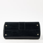 Shop this authentic Delvaux Vintage Blue Box Calf Brillant MM Bag Pre-Loved on Labellov.com