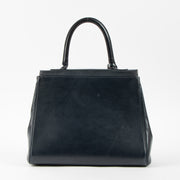 Shop this authentic Delvaux Vintage Blue Box Calf Brillant MM Bag Pre-Loved on Labellov.com