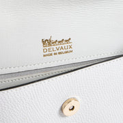 Shop this authentic Delvaux Vintage White Leather Crossbody Bag Pre-Loved on Labellov.com