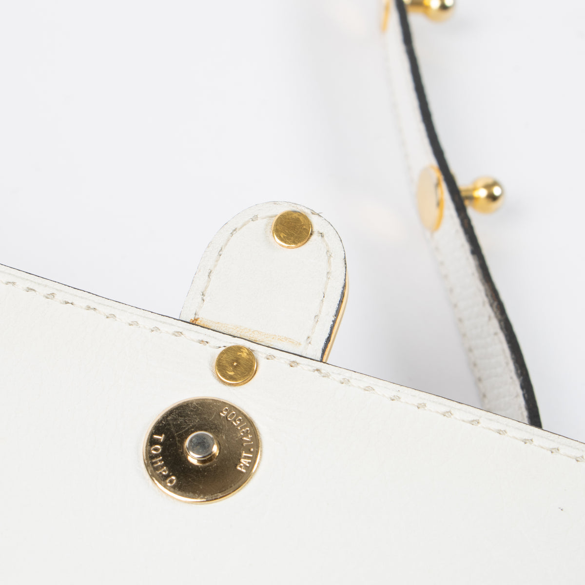 Shop this authentic Delvaux Vintage White Leather Crossbody Bag Pre-Loved on Labellov.com