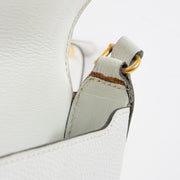 Shop this authentic Delvaux Vintage White Leather Crossbody Bag Pre-Loved on Labellov.com