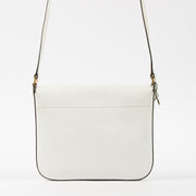 Shop this authentic Delvaux Vintage White Leather Crossbody Bag Pre-Loved on Labellov.com