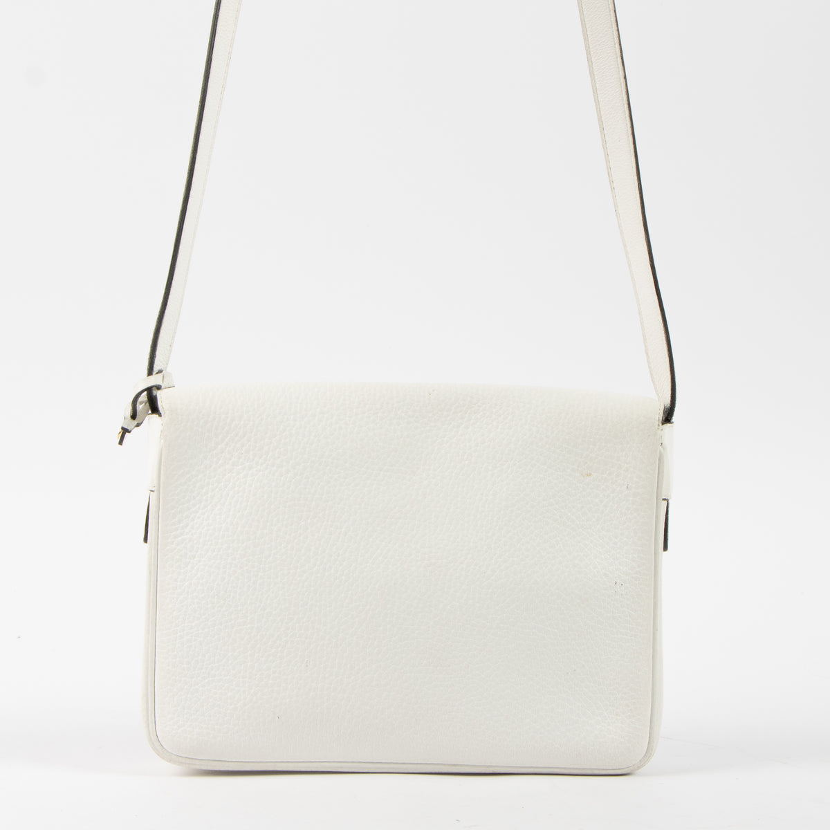 Shop this authentic Delvaux White Frimaire Crossbody Pre-loved on Labellov.com