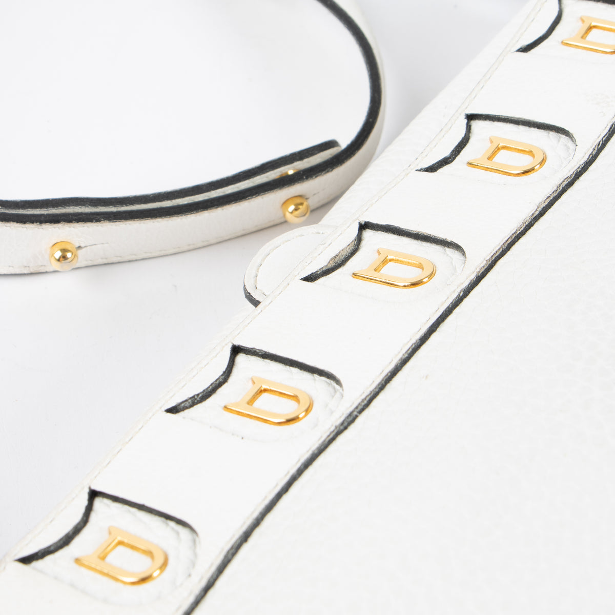 Shop this authentic Delvaux White Frimaire Crossbody Pre-loved on Labellov.com