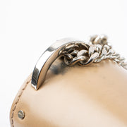 Shop this authentic Jimmy Choo Chrome Spazzolato Lockett Petite Bag Pre-Loved on Labellov.com