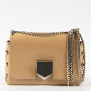 Shop this authentic Jimmy Choo Chrome Spazzolato Lockett Petite Bag Pre-Loved on Labellov.com