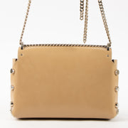 Shop this authentic Jimmy Choo Chrome Spazzolato Lockett Petite Bag Pre-Loved on Labellov.com