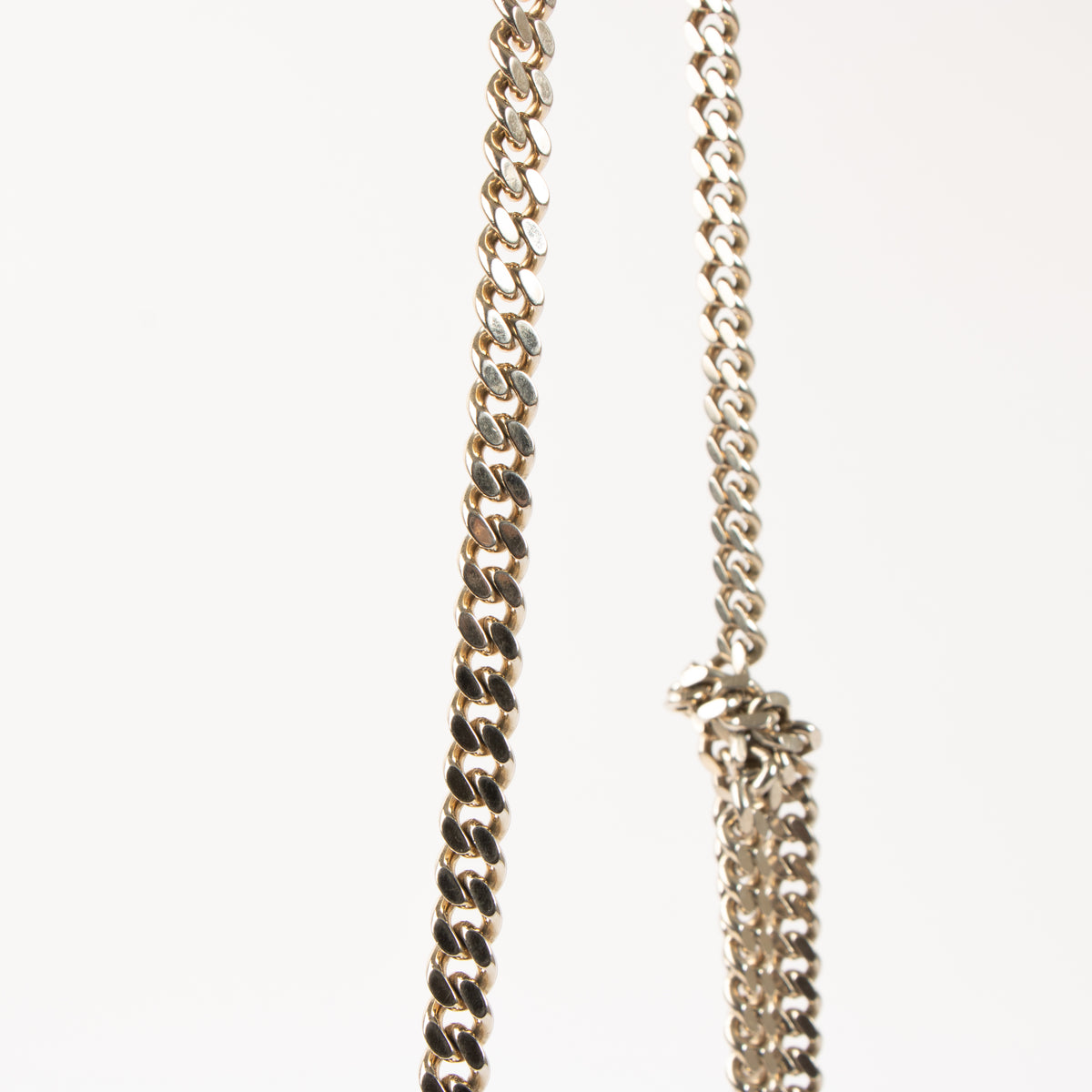 Shop this authentic Jimmy Choo Chrome Spazzolato Lockett Petite Bag Pre-Loved on Labellov.com