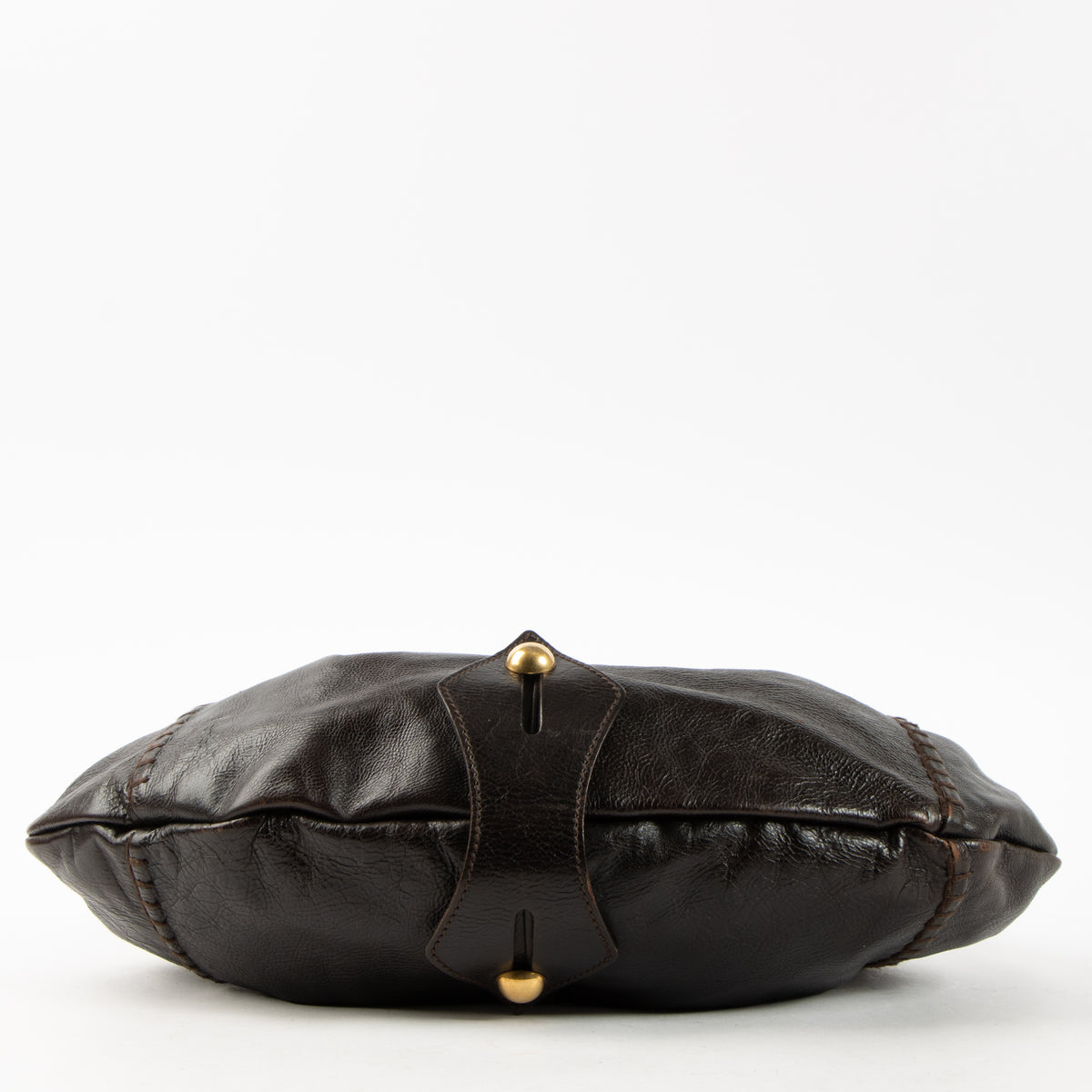 Saint Laurent by Tom Ford Dark Brown Mombasa Vincennes Small Bag