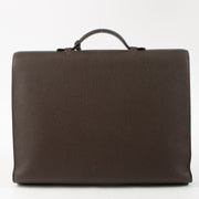 Shop this authentic luxury Hermès Sac A Depeches Light I-37 Ebene Togo PHW Pre-loved on Labellov.com
