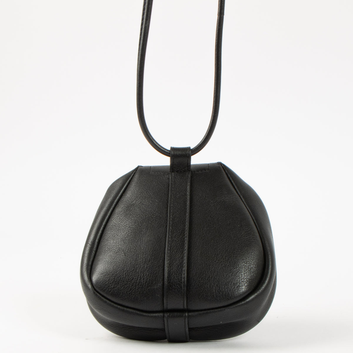 Delvaux Black Cerceau Mini Bag
