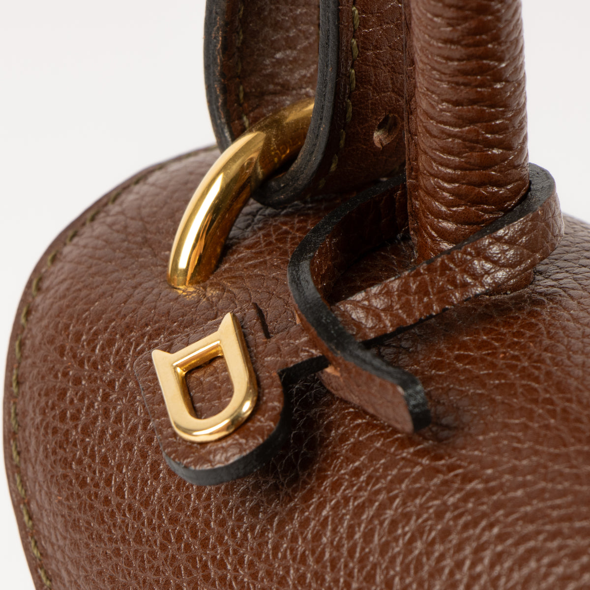 Delvaux Brown Baltimore PM Bag