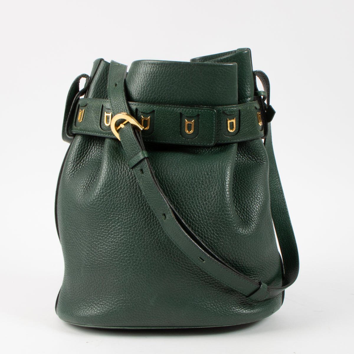 Delvaux Green Calicot Bag