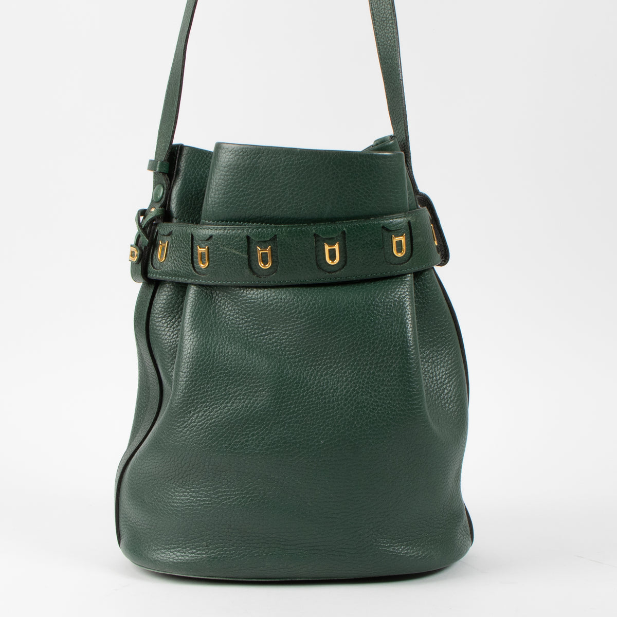 Delvaux Green Calicot Bag
