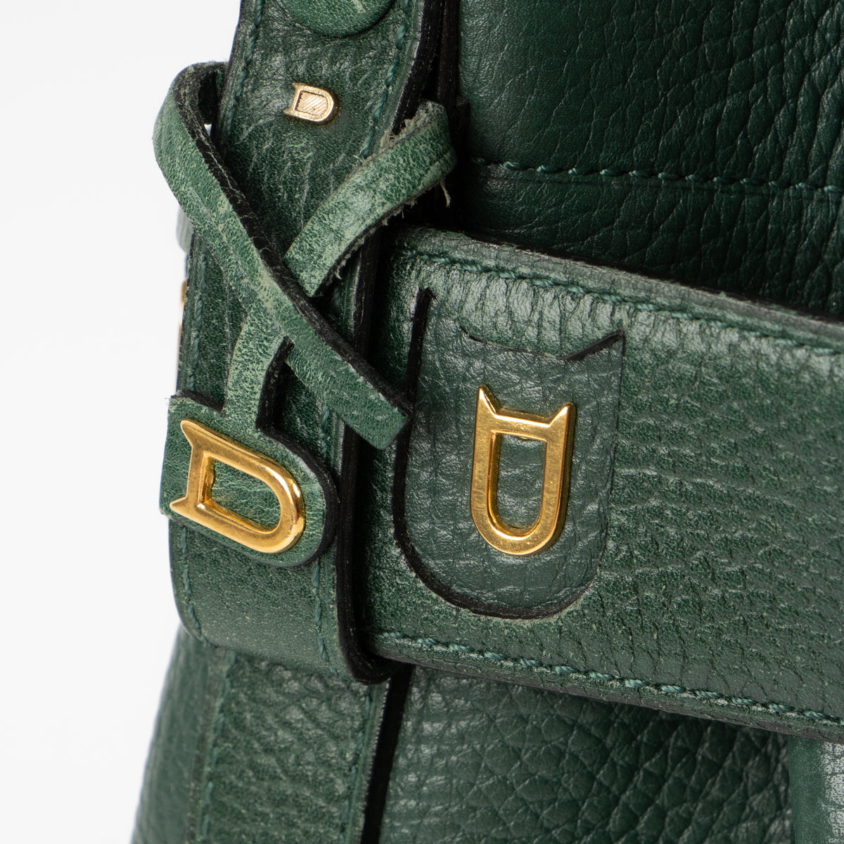 Delvaux Green Calicot Bag