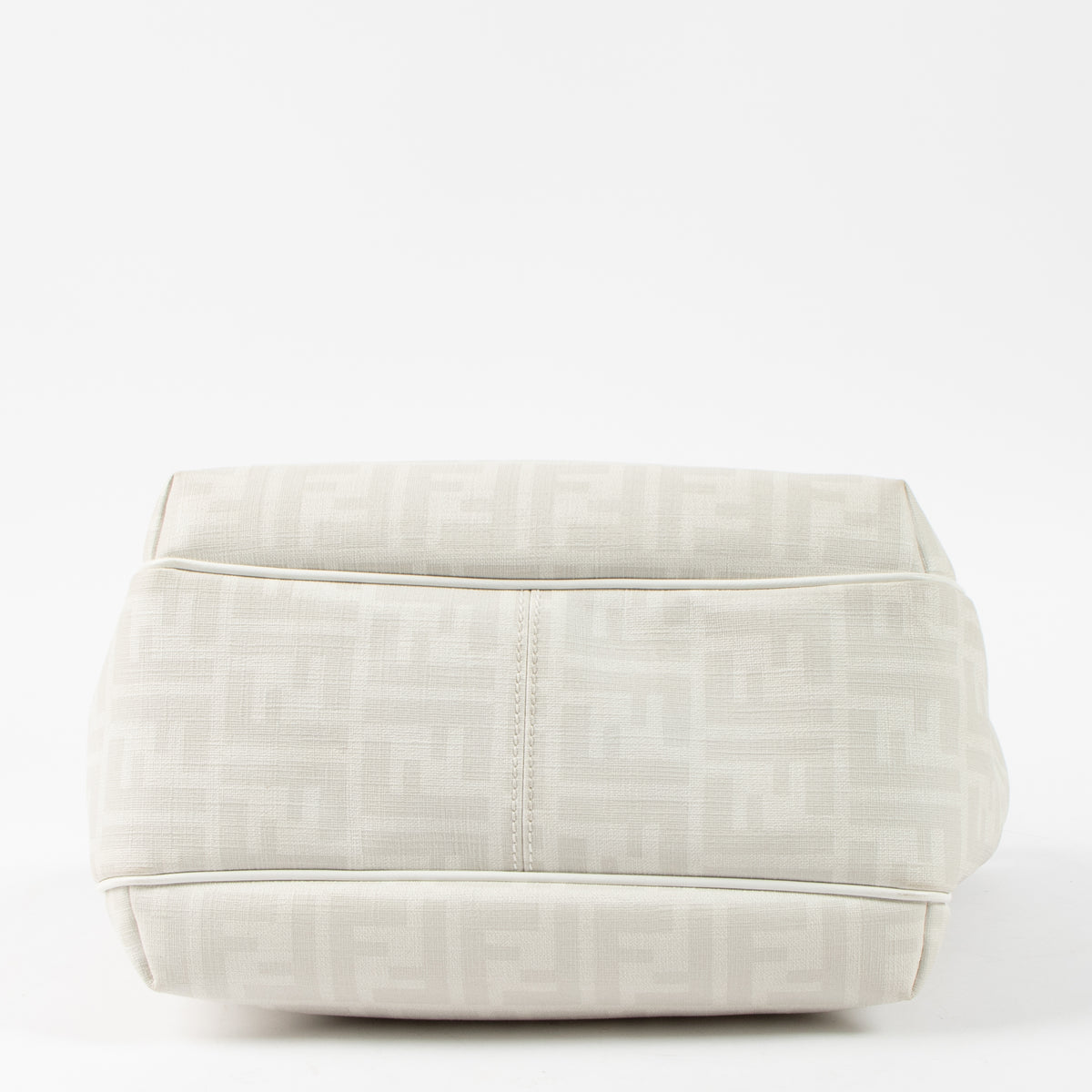 Fendi White FF Chef Tote Bag
