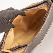 Shop this authentic Loewe Vintage Beige Suede Shoulder Bag pre-loved on Labellov.com