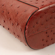 Shop the authentic Delvaux Rosso Ostrich Mousson Bag on Labellov.com.
