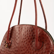 Shop the authentic Delvaux Rosso Ostrich Mousson Bag on Labellov.com.