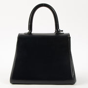 Shop this authentic Delvaux Vintage Blue Box Calf Brillant PM Bag pre-loved on labellov.com