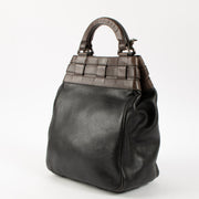 Shop this authentic Delvaux Bicolor Roseau Bag pre-loved on Labellov.com