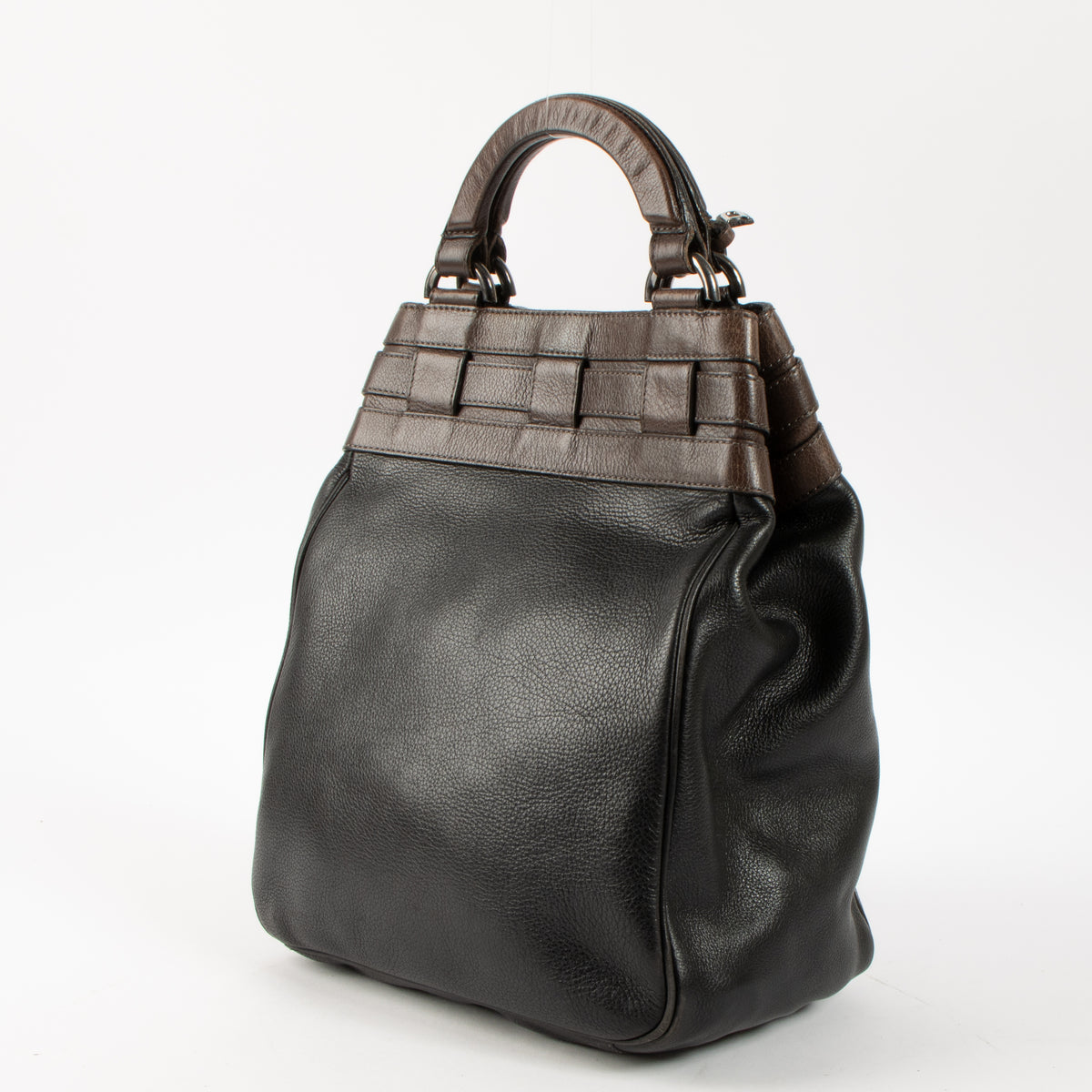Shop this authentic Delvaux Bicolor Roseau Bag pre-loved on Labellov.com