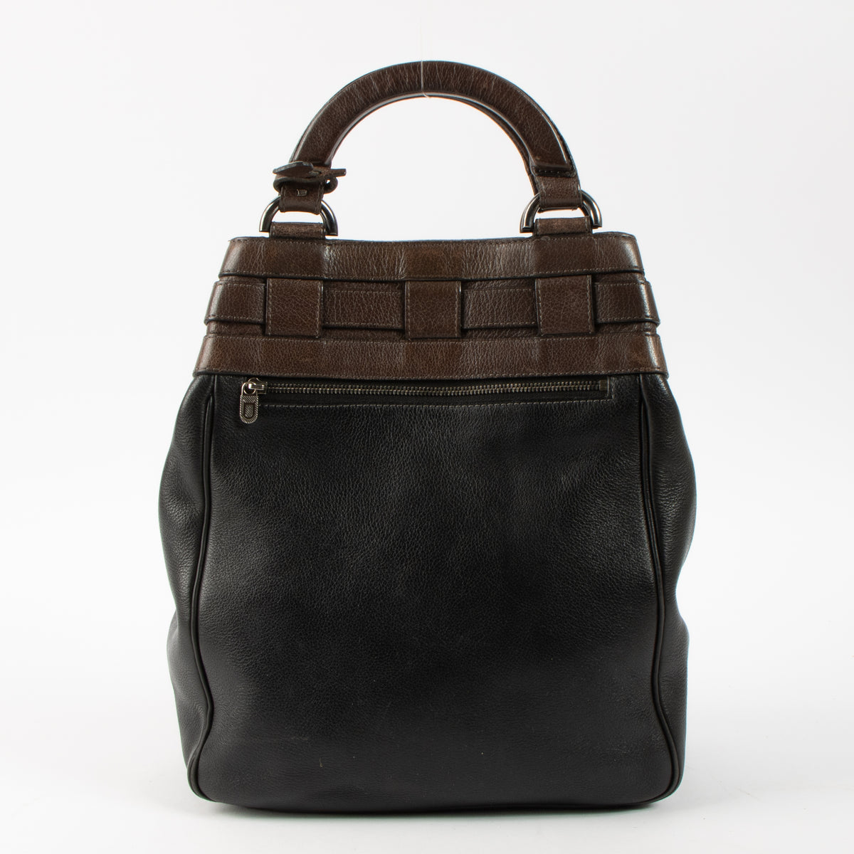 Shop this authentic Delvaux Bicolor Roseau Bag pre-loved on Labellov.com