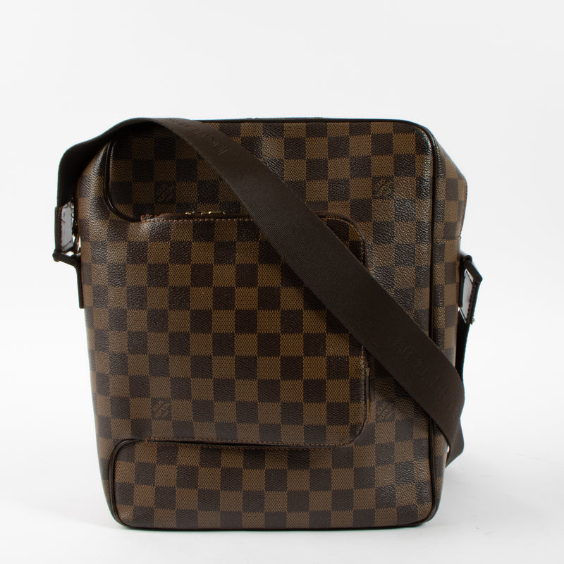 Shop this authentic Louis Vuitton Damier Ebene Olaf MM Messenger Bag Pre-Loved on Labellov.com