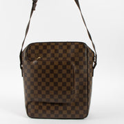 Shop this authentic Louis Vuitton Damier Ebene Olaf MM Messenger Bag Pre-Loved on Labellov.com
