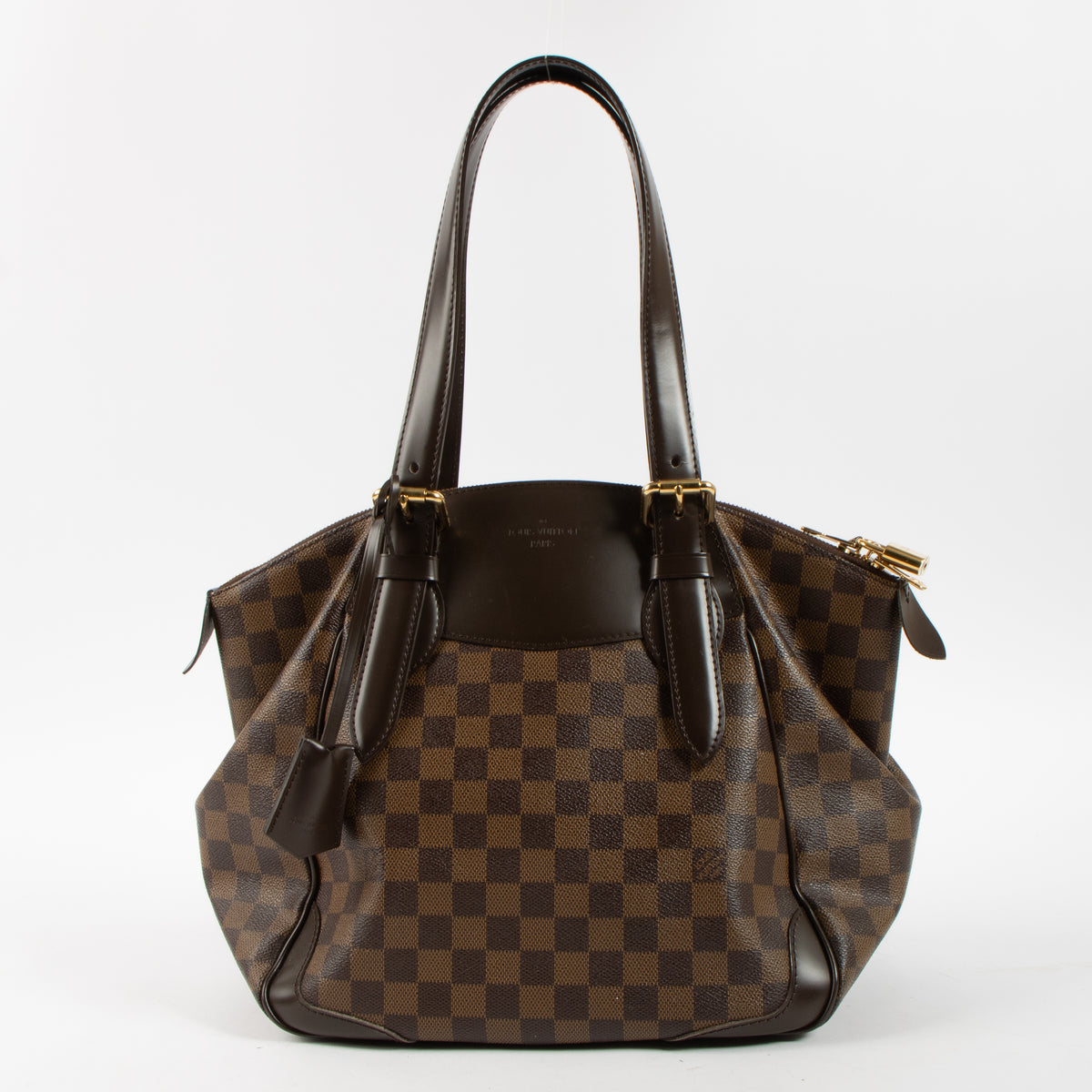 Shop this authentic Louis Vuitton Damier Ebene Verona MM Bag pre-loved on Labellov.com
