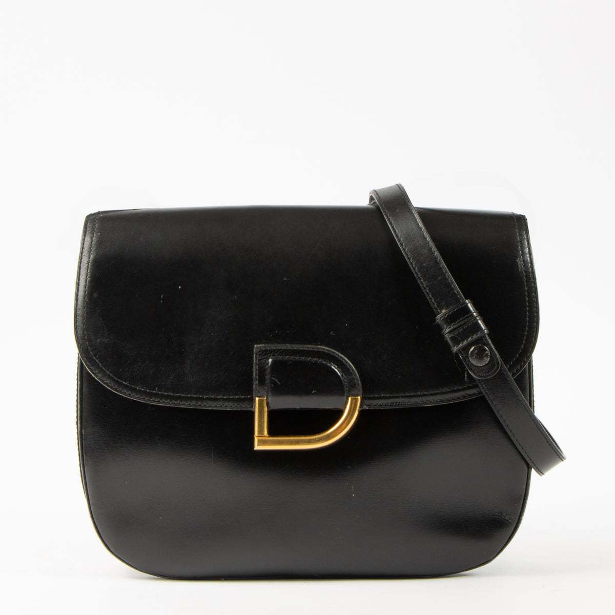 Delvaux Black Box Calf Diligent Bag
