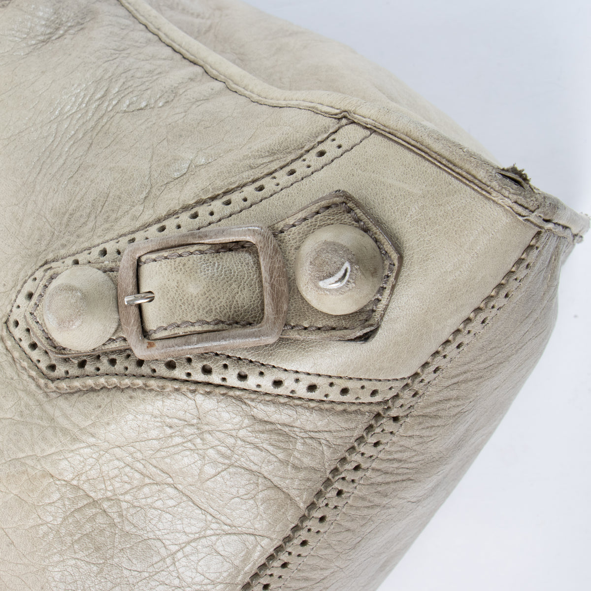 Shop the authentic Balenciaga Praline Arena Brogues Work Bag on Labellov.com.