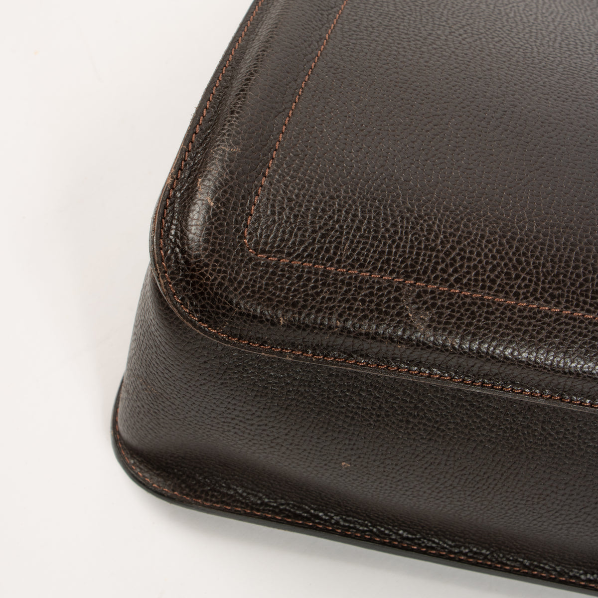Shop the authentic Delvaux Brown Bloody Mary PM Bag on Labellov.com.
