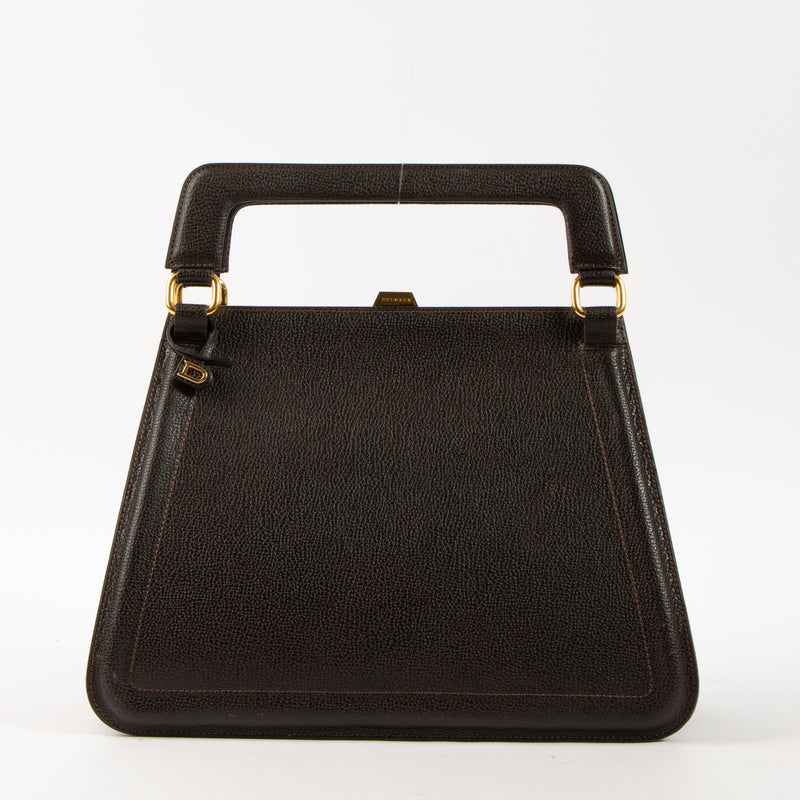 Shop the authentic Delvaux Brown Bloody Mary PM Bag on Labellov.com.
