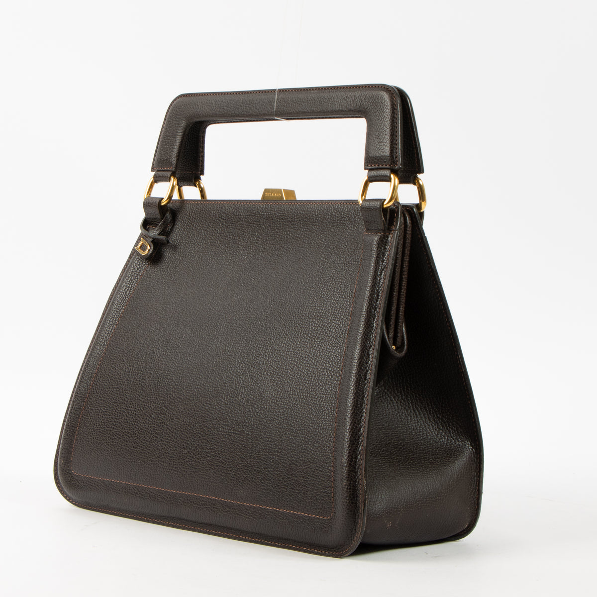 Shop the authentic Delvaux Brown Bloody Mary PM Bag on Labellov.com.
