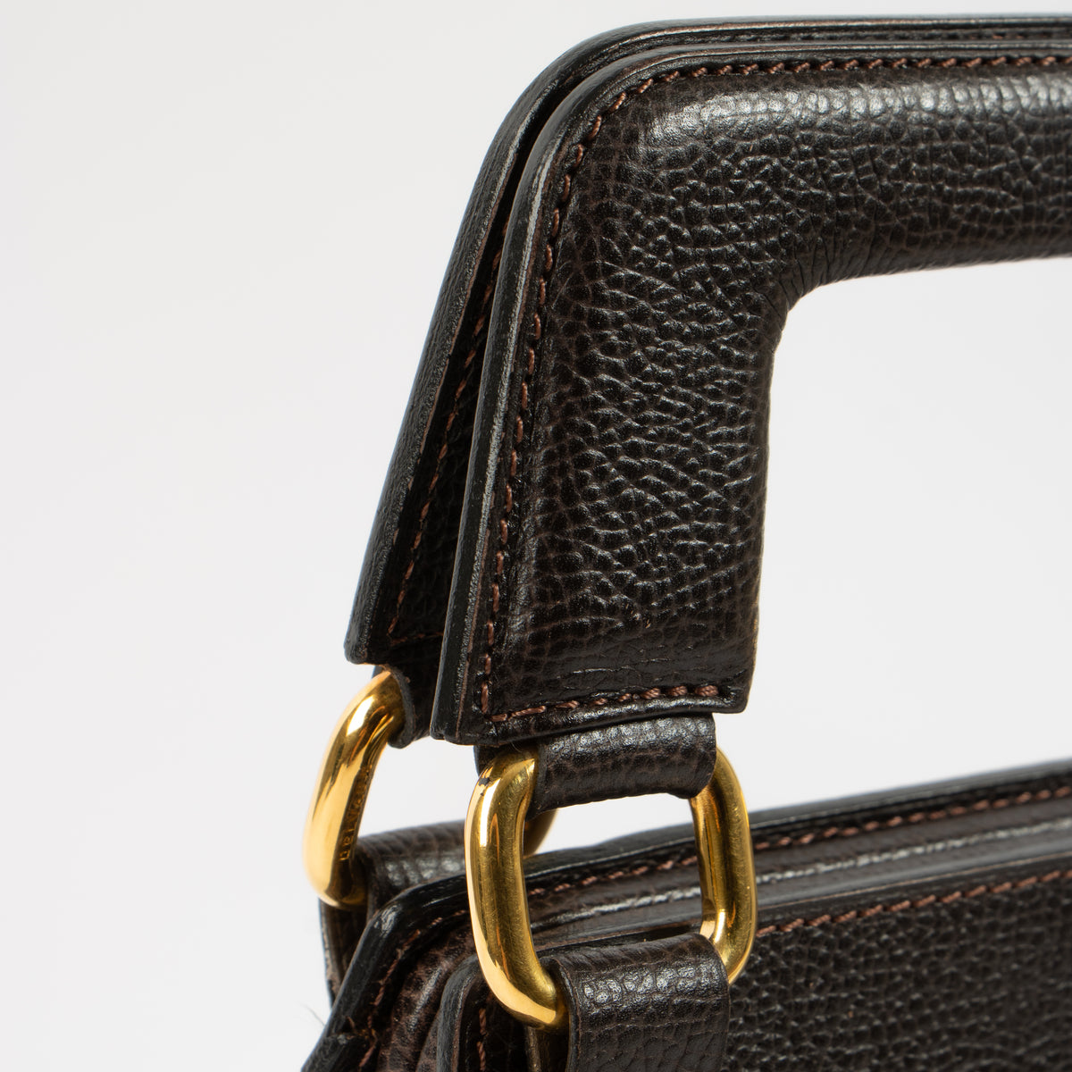 Shop the authentic Delvaux Brown Bloody Mary PM Bag on Labellov.com.
