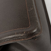 Shop the authentic Delvaux Brown Bloody Mary PM Bag on Labellov.com.
