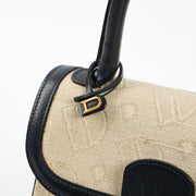 Shop the authentic Delvaux Vintage Blue/Beige Leather/Canvas Brillant PM on Labellov.com.